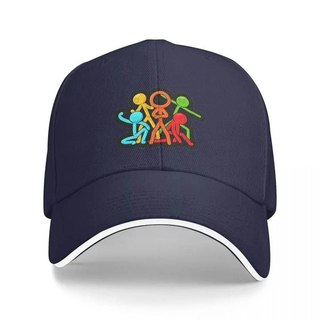 Alan Becker Cap Fashion Casual Baseball Caps Adjustable Hat Hip Hop Summer Unisex Baseball Hats Customizable Polychromatic