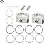 2 Cast Aluminium Cylinder Piston Kit 2008-2014 Fit For Polaris RZR 800 EFI
