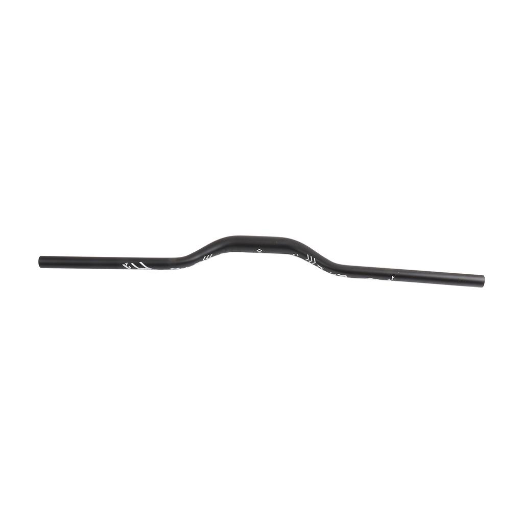 31,8MM Mountainbike-Lenker Aluminiumlegierung Riser-Lenker 55MM Rise 780MM Länge Fahrradlenker mit matter Oberfläche