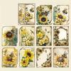 30pcs Vintage Scrapbook Paper Retro Aesthetic Decorative Materials, Flowers Birds,For Planner Junk Journal, DIY Crafts