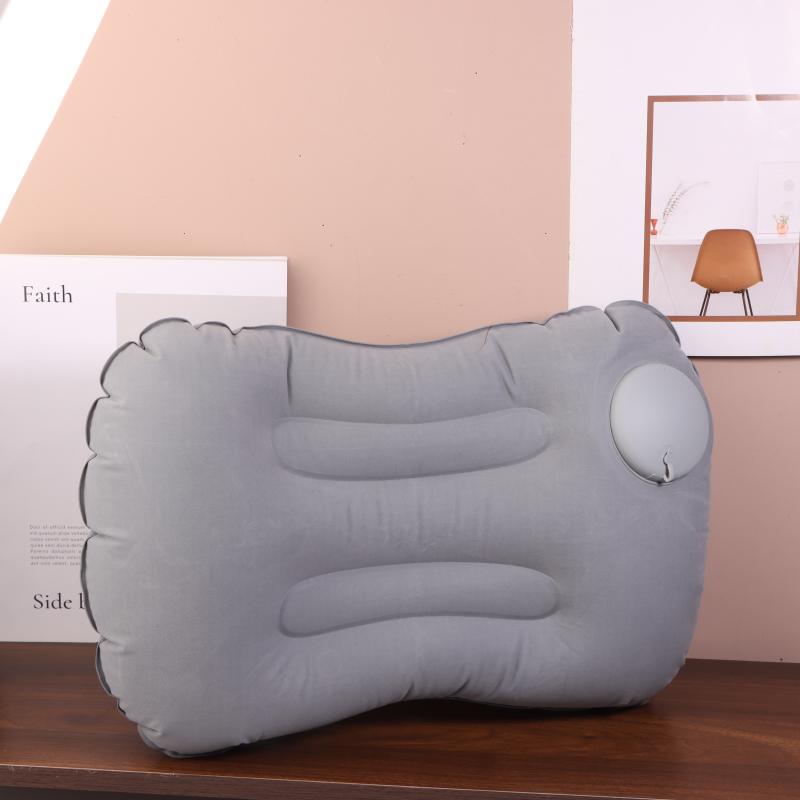 Camping Inflatable Pillow Outdoor Portable Pillow Pool Pillow Lightweight Soft Car Pillow For Neck And Lumbar Support