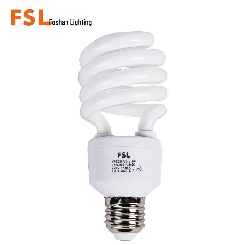 FSL E27 23W Spiral-Kompaktleuchtstofflampe 6500K