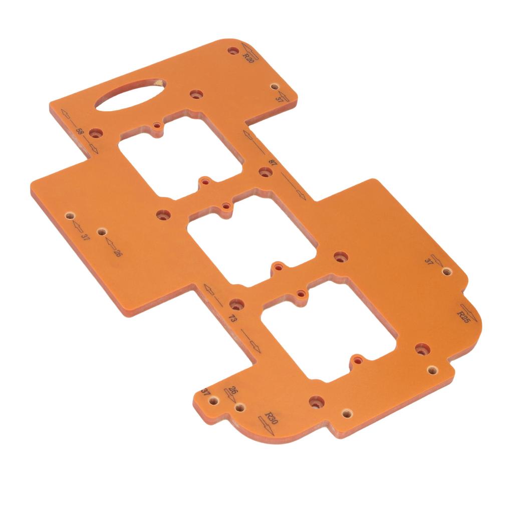 Schrank Grifflose Nutfrässchablone 3 in 1 Design Multifunktional Eingebettete Garderobe Nutfräsen