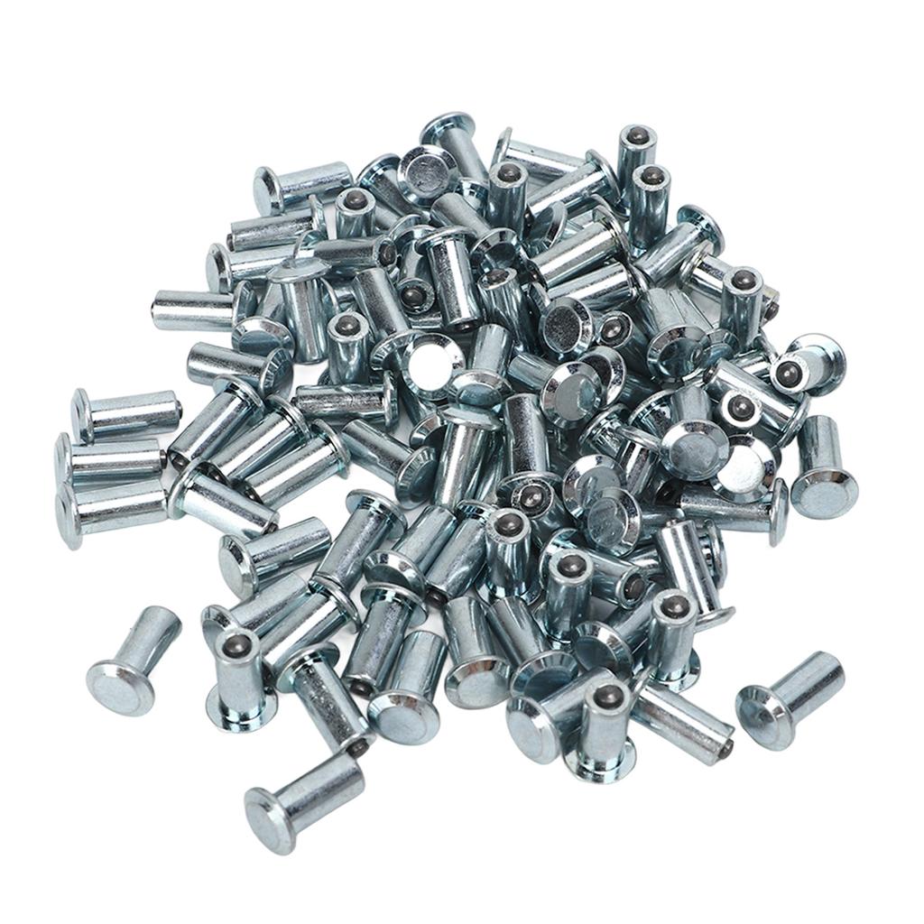 100 ks hřebu na pneumatiky Silný protiskluzový hrot pneumatiky pro vysokozdvižný vozík ATV UTV Off Road Silver 13 mm