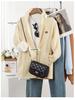 Women's Lambswool Thick Coat: Fleece Windbreaker for Spring to Winter, 2025 Collection.