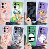 For Tecno Pova 5 Pro Phone Case LH8n Back Cover Soft Silicone Cute Panda Flower Boys Girls Shell Funda Protective Coque Casing