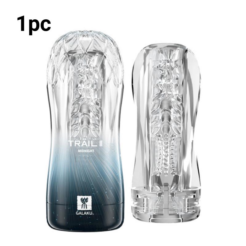 Male Masturbator Cup Soft Pussy Sex Toys Transparent Vagina Adult Endurance Exercise Reusable Vacuum Pocket Cup for Men
