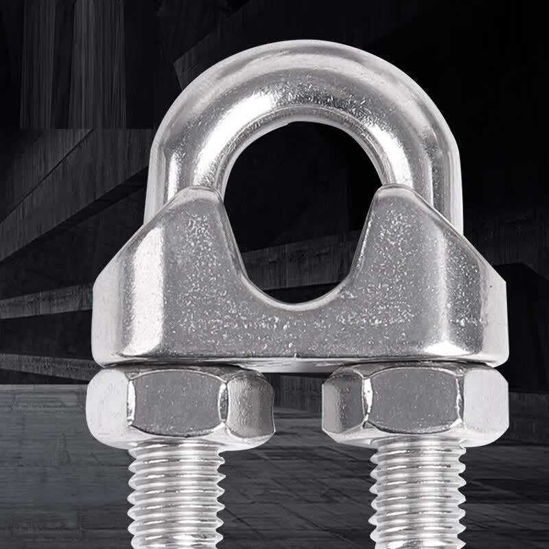 304 Stainless Steel Wire Rope Clamp M8