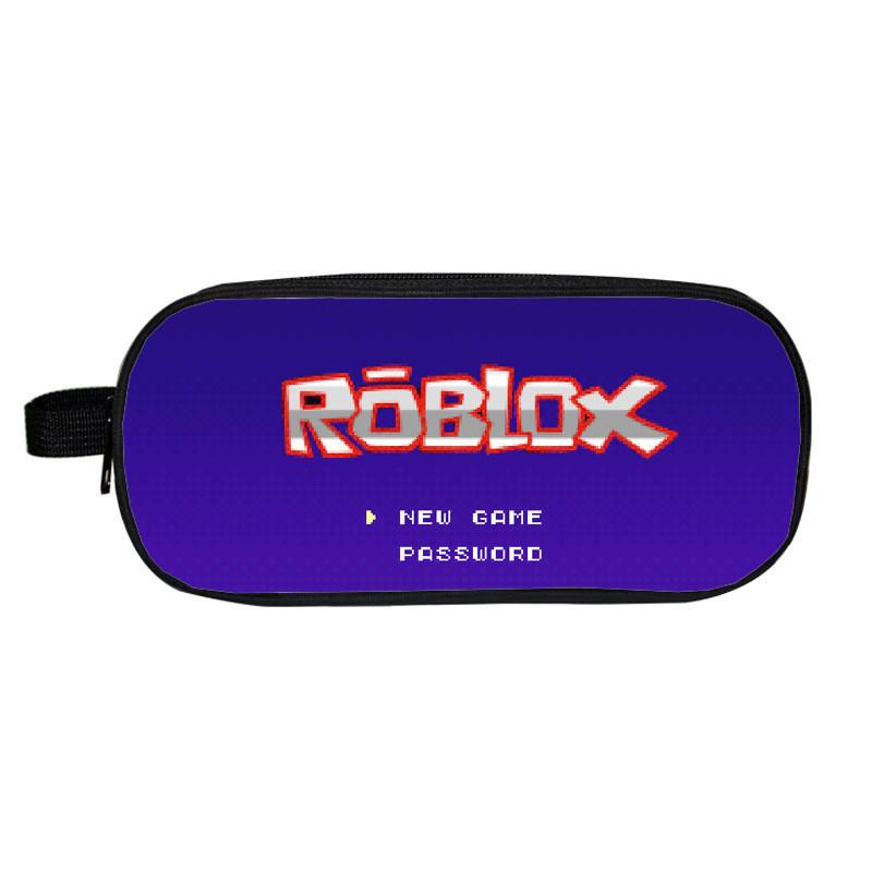 Roblox Cartoon Pencil Case For Boys And Girls With Durable Material**