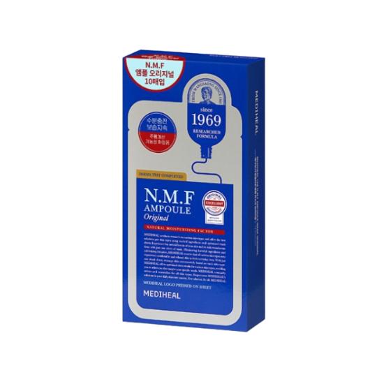 

MEDIHEAL The N.M.F Ampoule Mask Original Intensive Hydration Sheet Mask 27ml x 10 Sheets