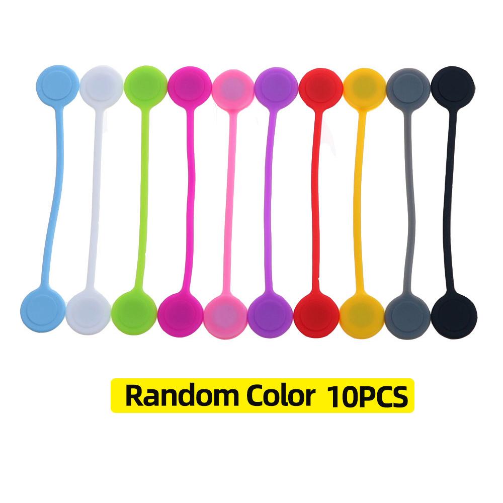 1-10PCSMagnetic Data Cable Organizer For Storing Mobile Phones And Headphones Anti Winding Universal Silicone Portable Magnet
