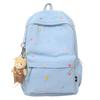 Schoolbag niche style high-value backpack junior high school girl class schoolbag girl high school student fashion campus backpack