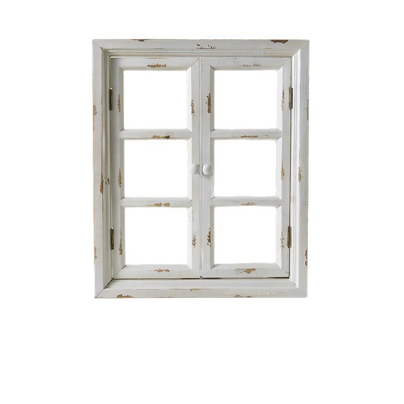 Solid Wood Window Photography Props: Indoor Scene and Background Board