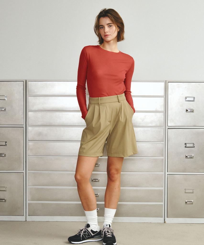 Formative Flex Bermuda Shorts (Fmpt13As)_Beige