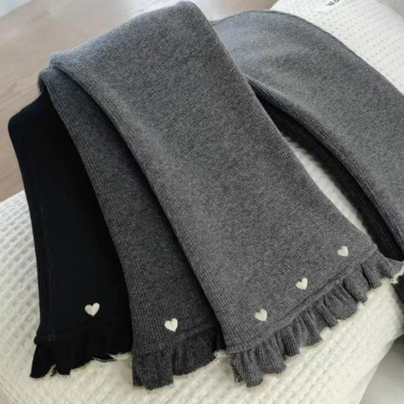 Kids Girls Flare Leggings for Children Casual Elastic Pants Solid Color Slim Fit Leggings Baby Girls Spring Summer Vintage Pants