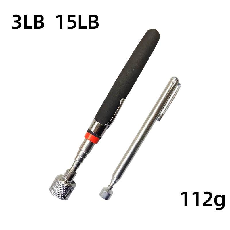 WD Retractable Magnetic Pick-Up Tool with Light and Inspection Mirror