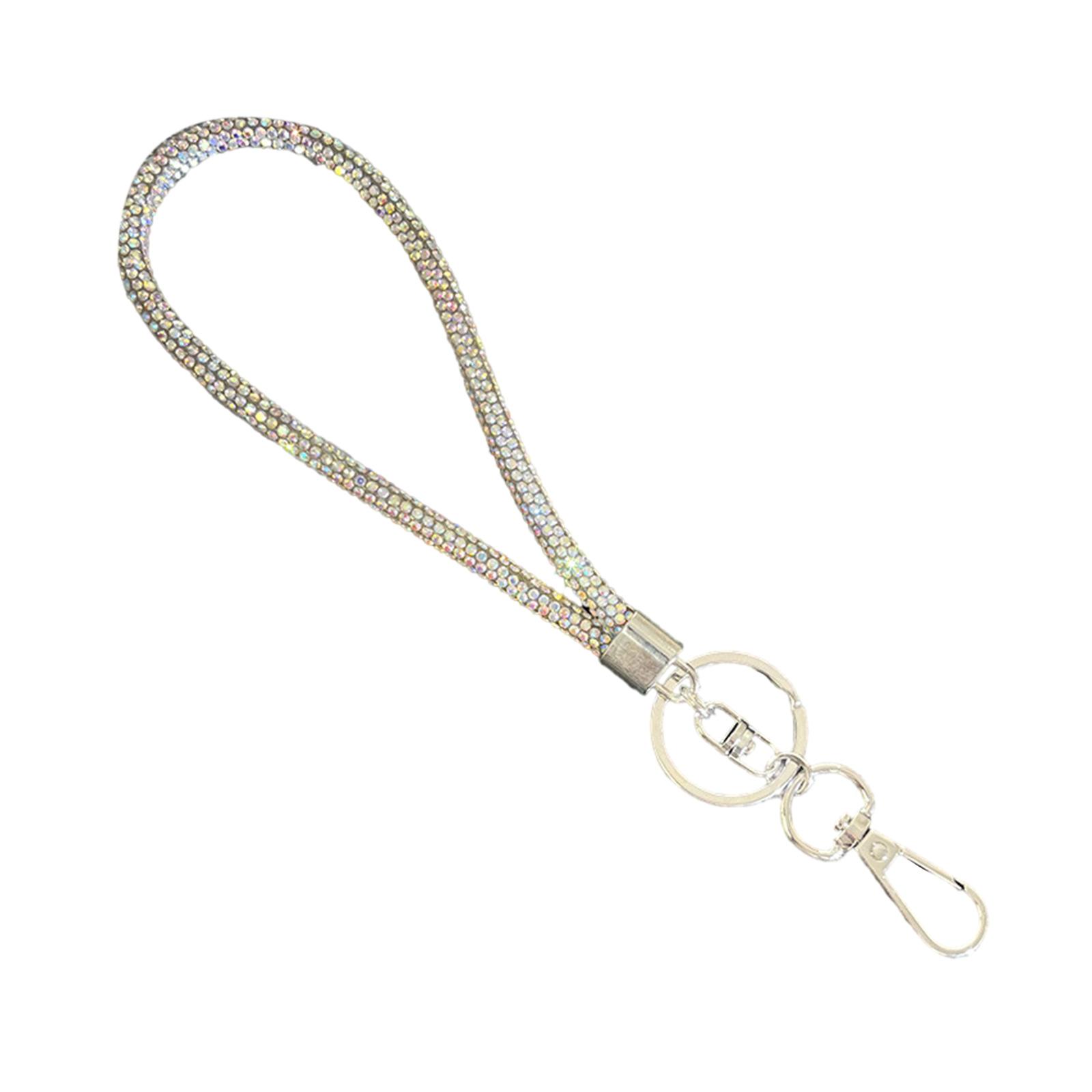 

Ослепительные стразы Кристалл телефон шнурок модная цепочка через плечо для мобильных телефонов модный аксессуар для женщин A