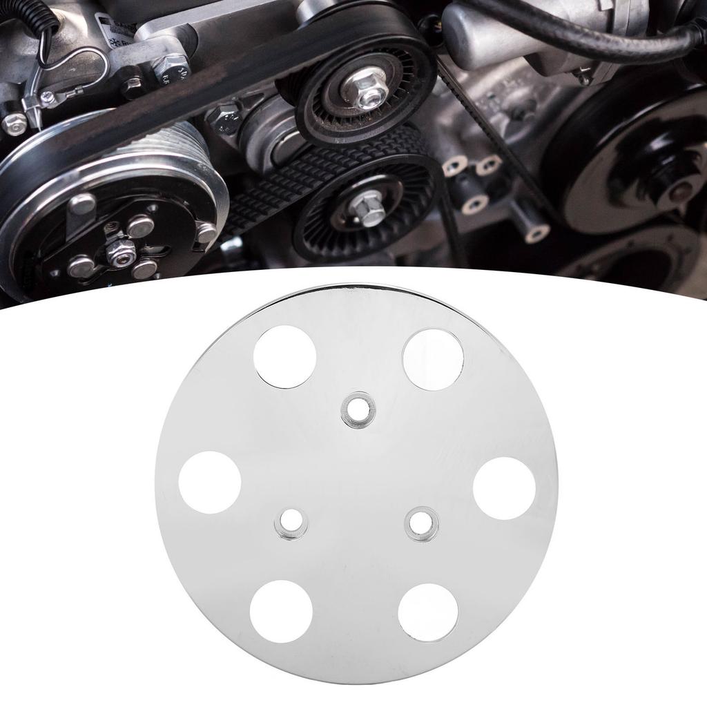 AC Pulley Cover Aluminum Alloy High Strength Rustproof for Sanden 508 5 s