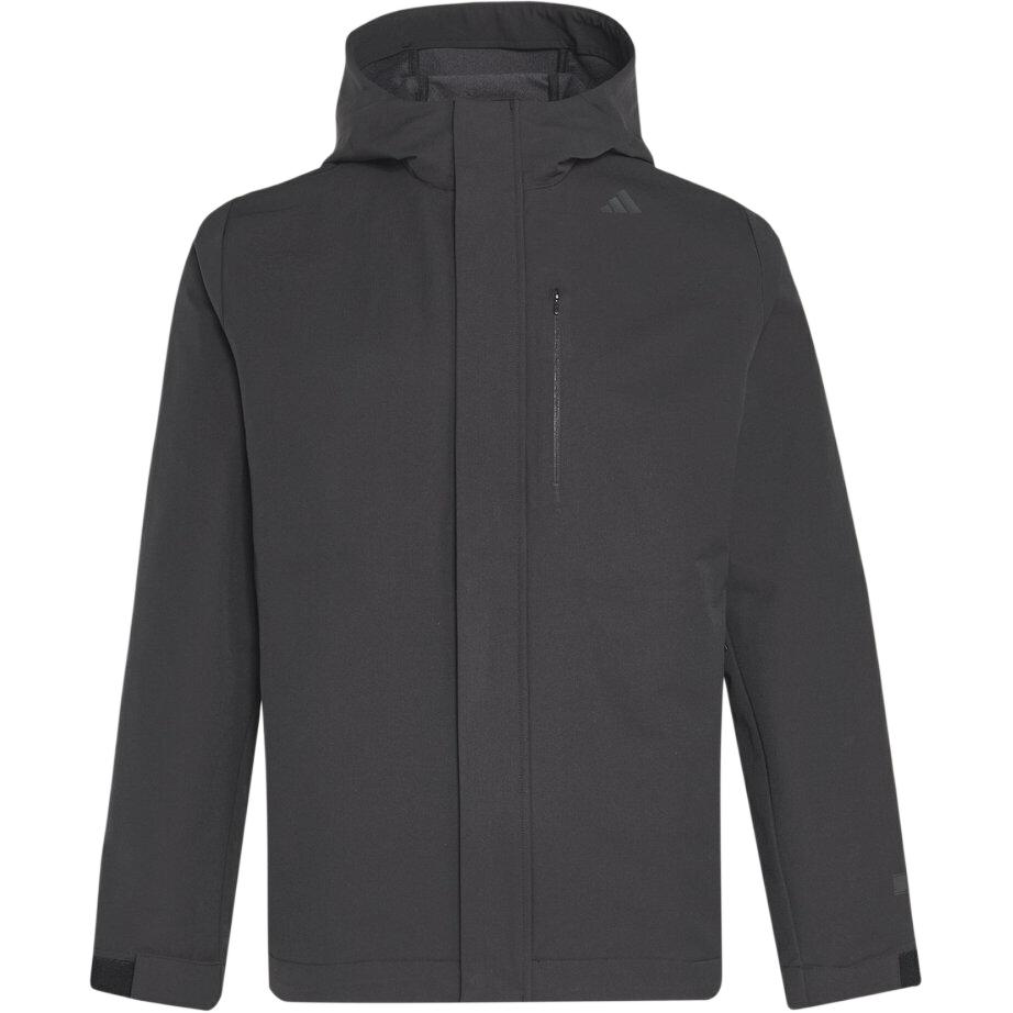 Adidas Мужская куртка Wuzong Wen с капюшоном на молнии, однотонная, с длинным рукавом, KG0827 S