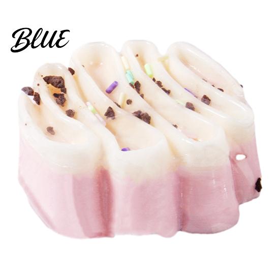 Food Stress Reliever Simulated Squeeze Toy Anxiety Relief Stretchy Rice Cake Triangle Cheese Portable Fake Decompression Tools Kids