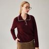 Zhaojun Women's 100% Cashmere Color-Block Rope Knit Sweater