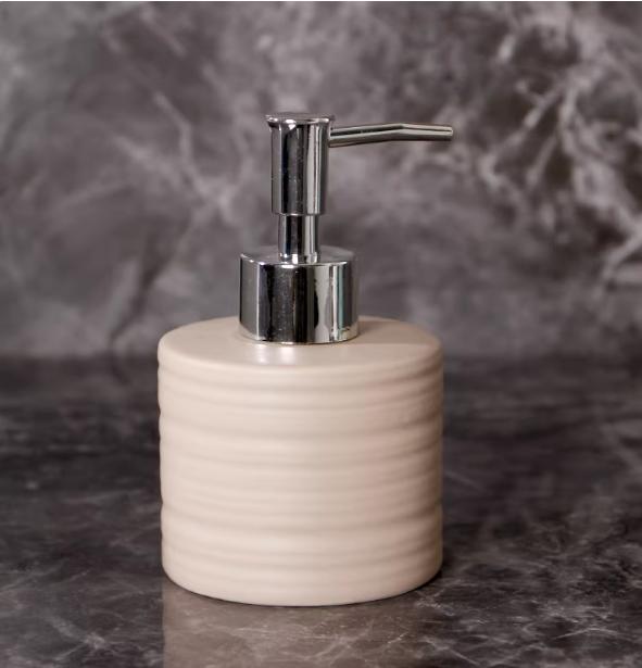 Home Bathroom Supplies Ceramics Hand Sanitizer Bottle Flowers Shell Lotion Bottle Press Split Bottle Soap Dispenser Empty Bottle