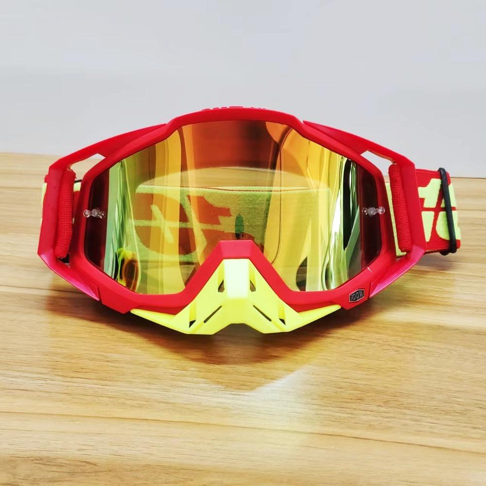 Outdoor Riding Goggles Motorcycle Off-road Dust-proof Glasses Color-changing Sports Windproof Ski Goggles