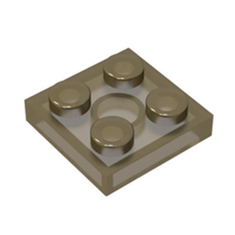 80pcs Plate 2x2 Dots Muilt-Colored Compatible with 3022 94148 Self-Locking Bricks Building Blocks Toys Accessories