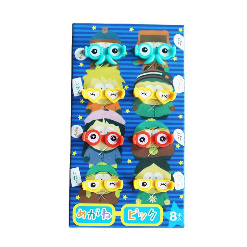 8pc Set Fruit Fork, Cartoon Children s Animal Fruit Fork, Fruit Plate, Cute Decorative Fork, Kitchenware