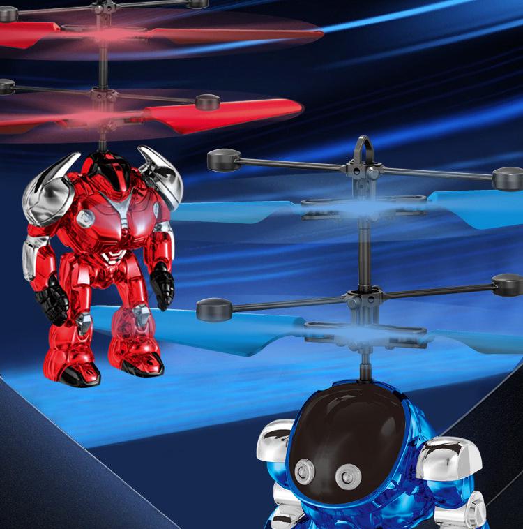 Gesture-Controlled Hovering Glow Helicopter Ball Toy
