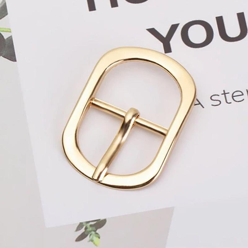 5Pcs Metal Pin Belt Buckles Durable Strap Clasps 12/18/25mm for DIY Shoes Bag Handbag Leather Craft Repair