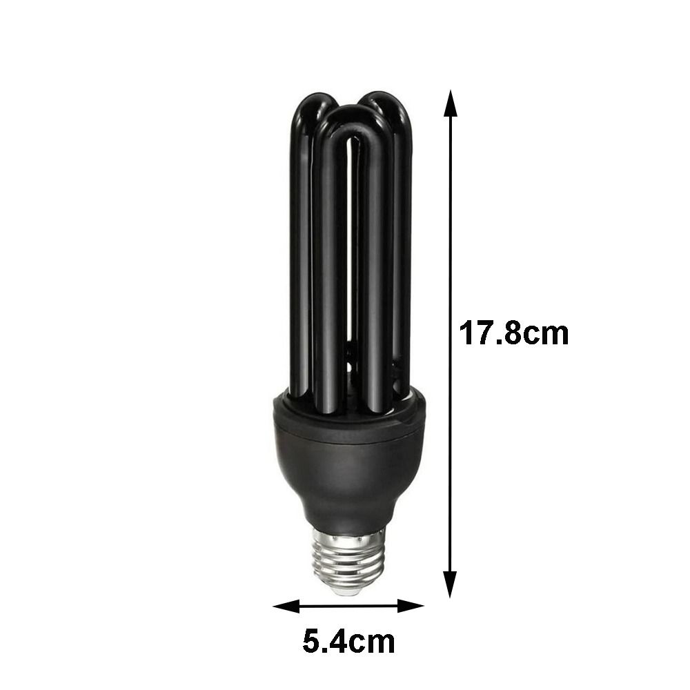 UV Purple Light Insect Attractant Lamp Black Mosquito Killer Lamp New Bug Light Bulb Farm Use