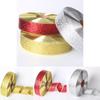 Elegant Polyester Ribbon For Christmas Gift Wrapping And Festive Holiday Decorations