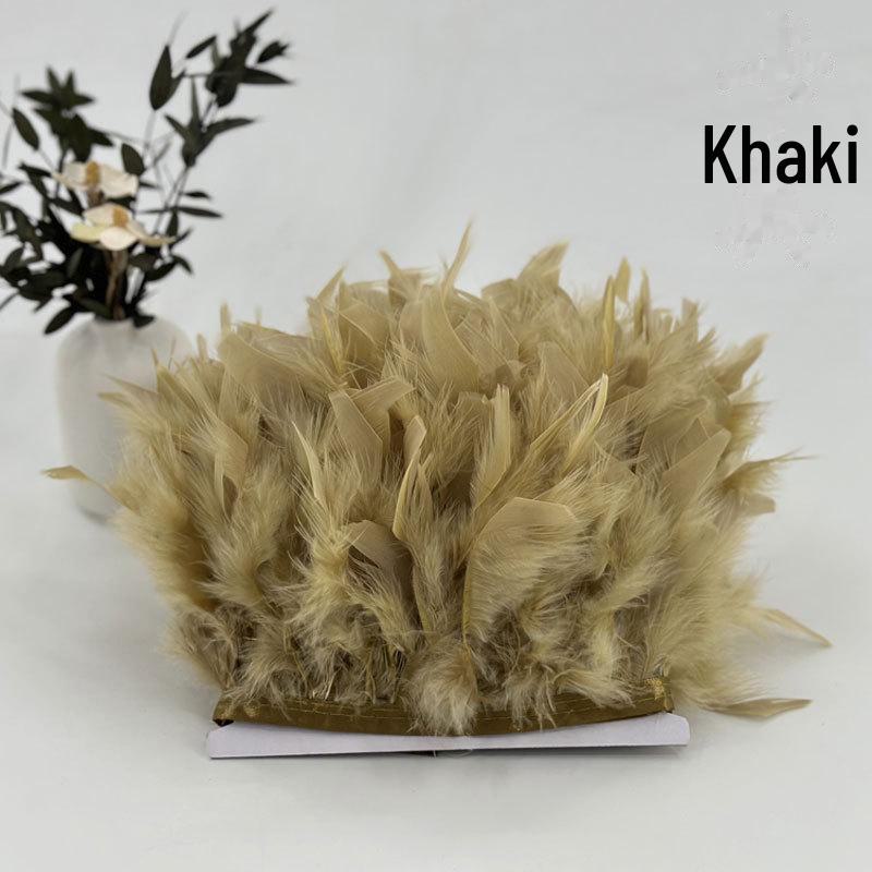 DIY Turkey Feather Strips for Costumes, Weddings & Decor