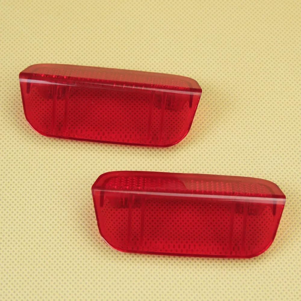 2 Stück Türverkleidungslicht Reflektor Rot 1KD947419 für VW Jetta MK5 2005-2010 Golf GTI MK5 MK6 MK7 Passat B6 B7 CC EOS