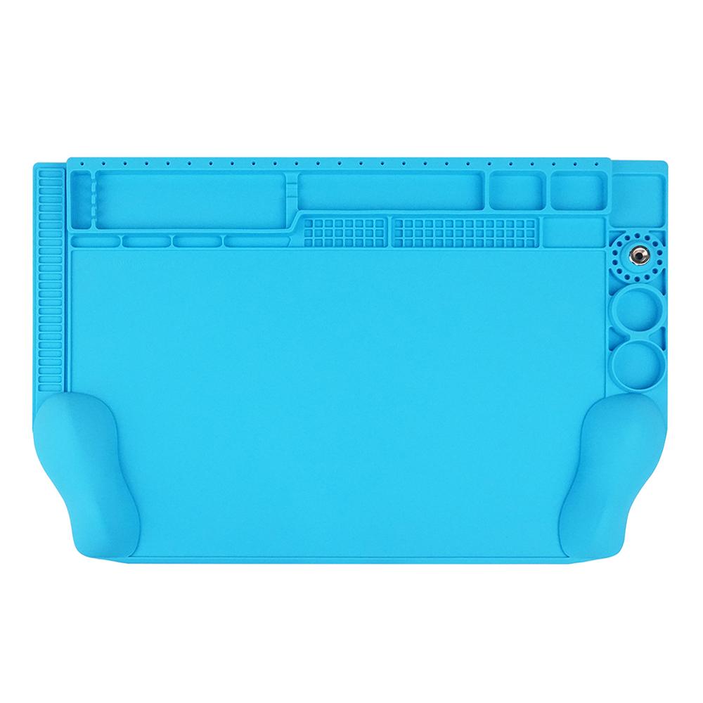 

SUNSHINE SS-004H 3D Repair Work Mat Strong Magnetic Wrist Rest Heat Insulation Pad for Phone Repair