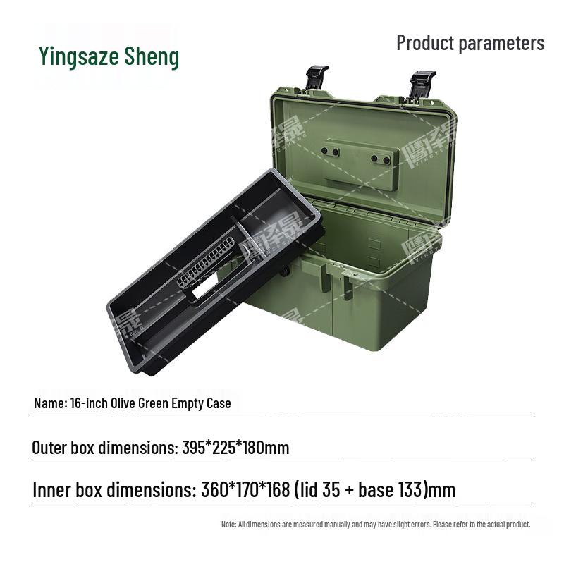 Hawkshine Heavy-Duty Portable Tactical Tool Storage Box