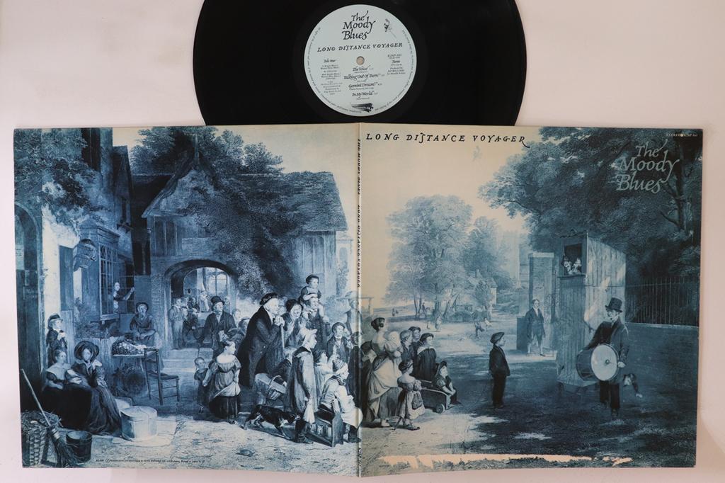 LP Record MOODY BLUES - Long Distance Voyager K28P161 THRESHOLD 1981 Japan Rock