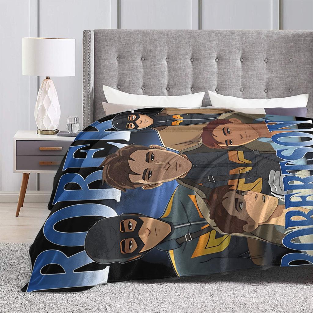 Dispatch Game Robert Plush Blanket Girls Boys Flannel Throw Blanket For Couch Chair Warm Soft Quality Bedspread Present