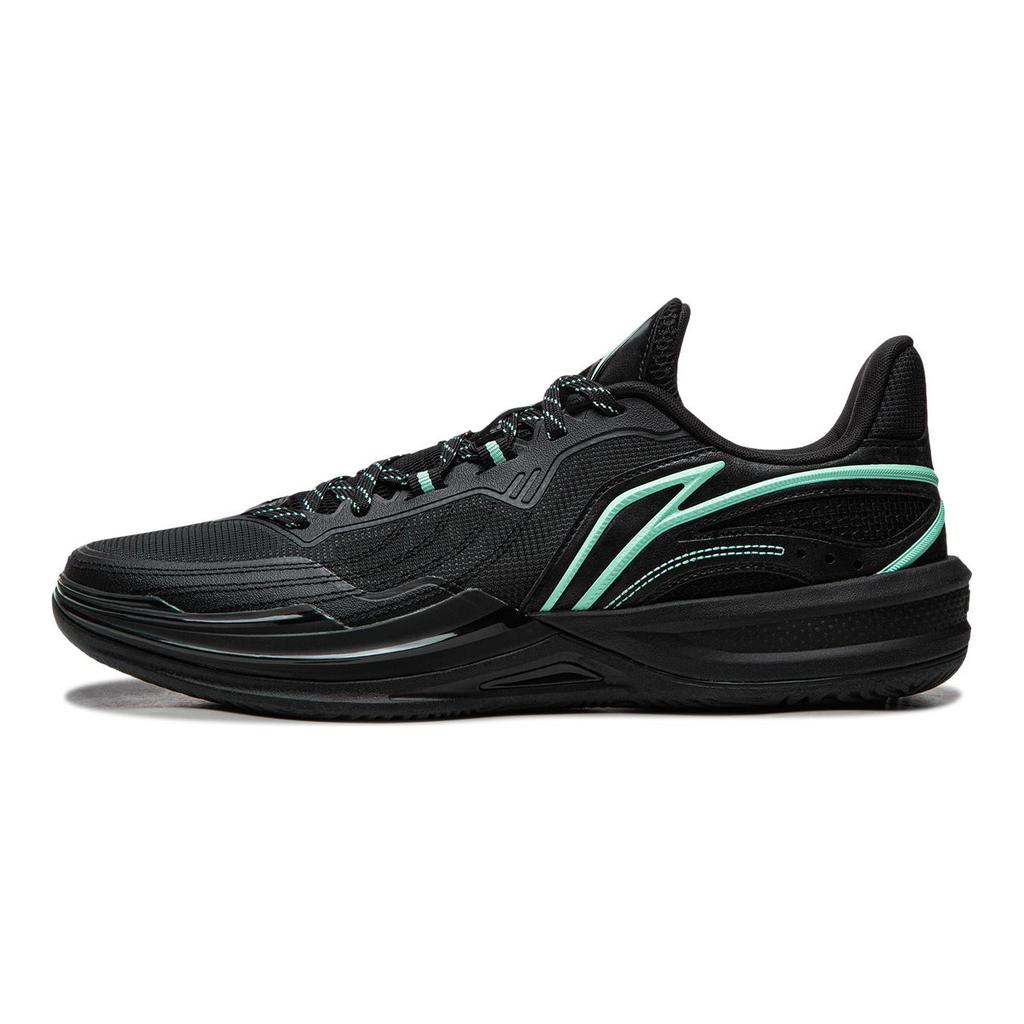 Li Ning Cushioning Abrasion Resistant Slip Resistant Breathable Rebound Grip Low Top Performance Basketball Shoes Men's ABPW009-3