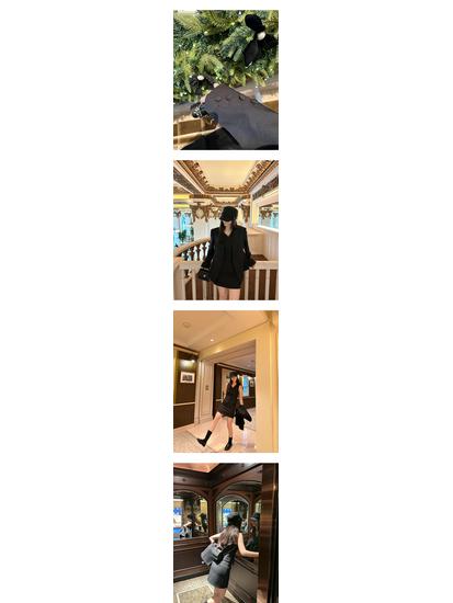 Baishiwang Korean-Style Four-Piece Set: Jacket, Vest, Skirt, and Suit for a Sophisticated Look.