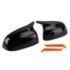 Real Carbon Fiber Side Mirror Cover Cap For BMW X3 X4 X5 X6 X7 2018-2021
