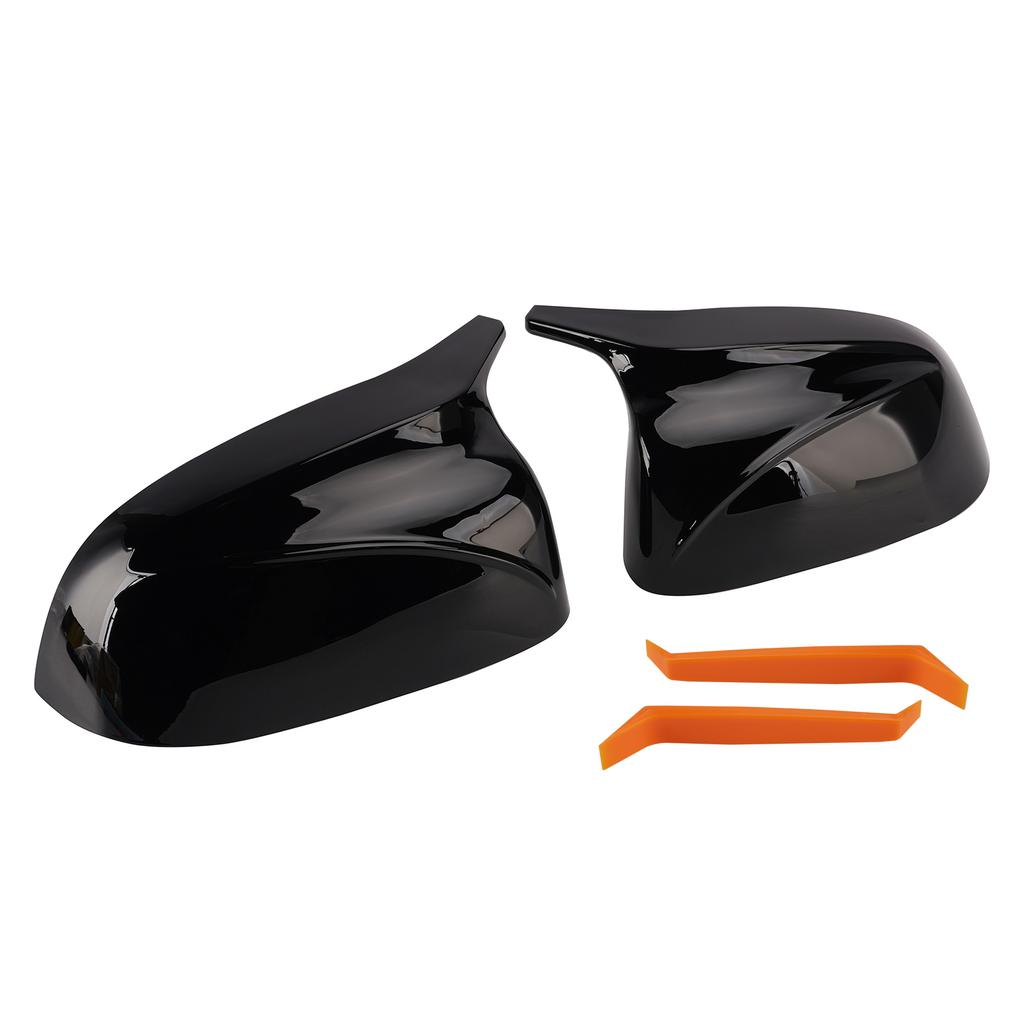 Real Carbon Fiber Side Mirror Cover Cap For BMW X3 X4 X5 X6 X7 2018-2021