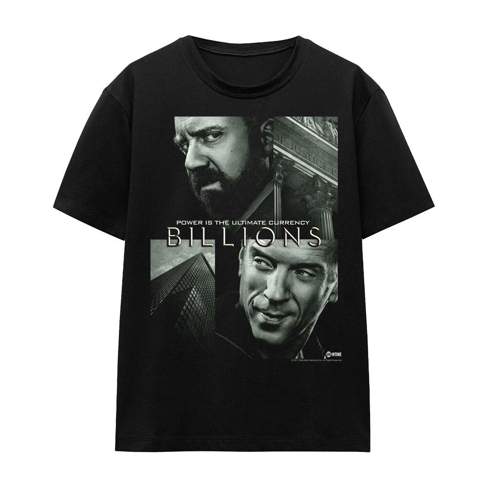 Billions Currency Poster Ladies 100% Cotton T-shirt Mens Tees Top S-2XL, Black 3XL