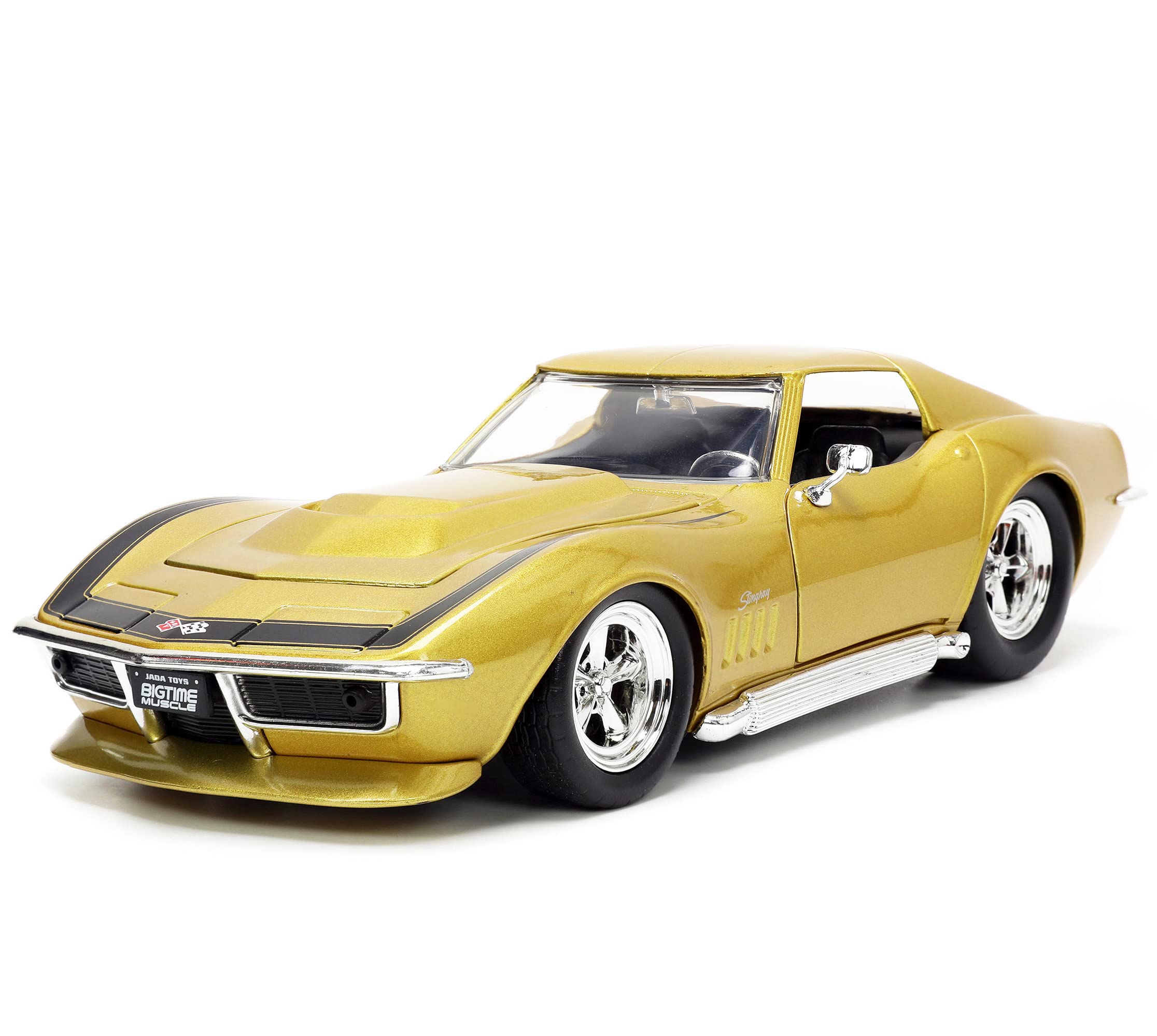 

BTM 1969 Corvette Stingray Blue 33863 124 синий