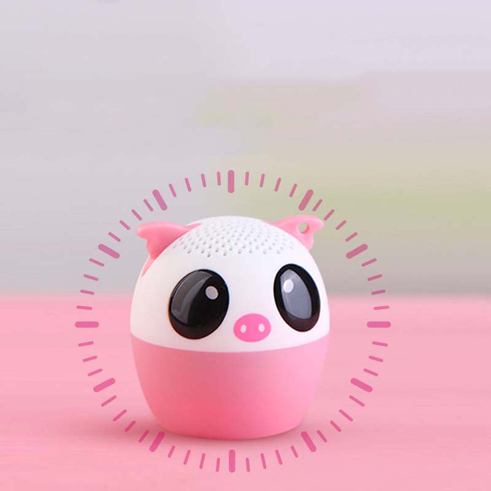 Cartoon Christmas Gift Stereo Animal Bass Speaker Music Player Bluetooth Speaker Sound Speaker