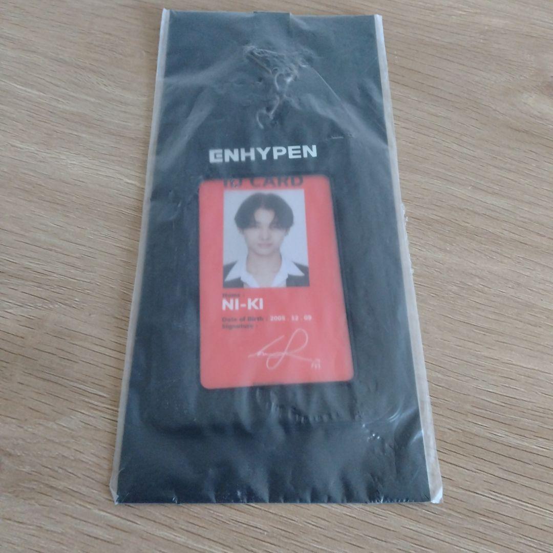 

[USED] ENHYPEN Niki ID Card Trading Card Strap MANIFESTO