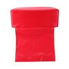 Child Hairdressing Chair Cushion PU Thickened Soft Barber Chair   Pad Small Size Red