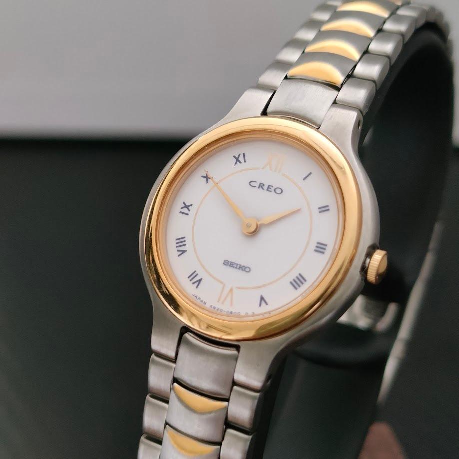 [USED] Working SEIKO CREO Antimagnetic QZ
