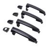 Exterior Door Handles 82651-3K000 Black Outside Door Handle Set for SONATA NF 2006-2010 Set Of 4